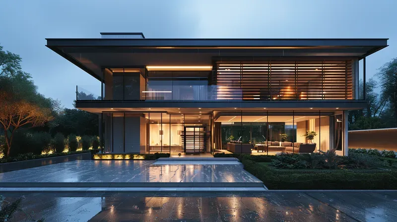 Modern Minimalist Villa Architecture