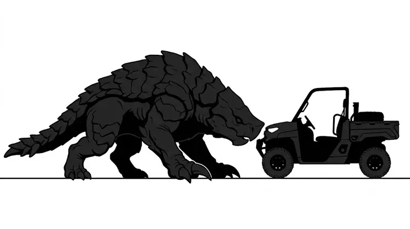 Creature Scale Silhouette Cards