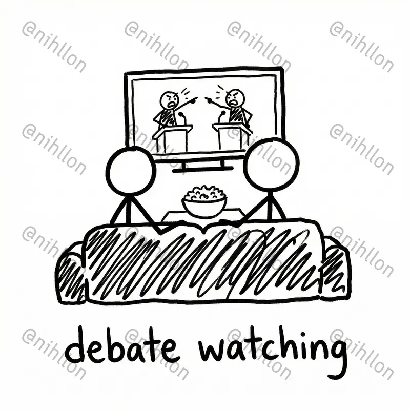 Politics Stick Figure Doodles