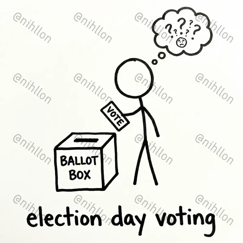 Politics Stick Figure Doodles