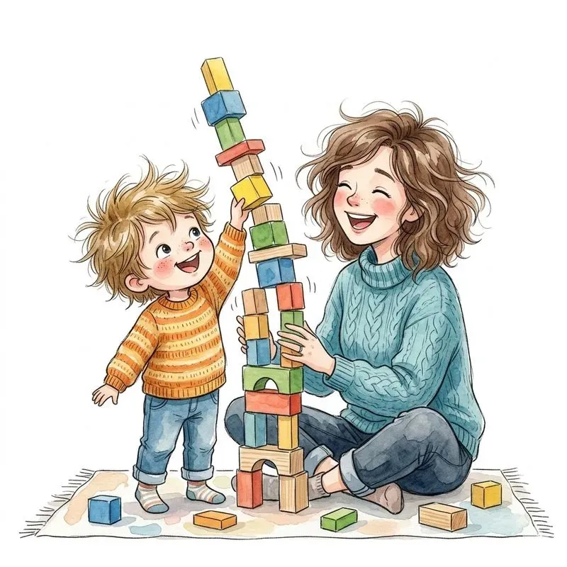Mothers Day Watercolor Clipart