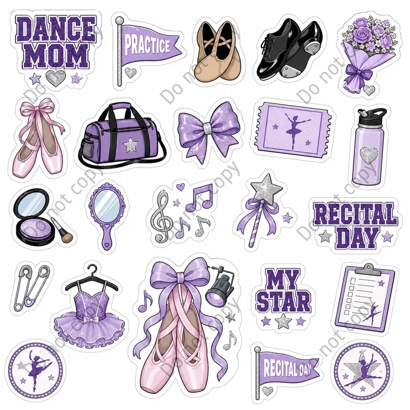 Sports Mom Sticker Sheets