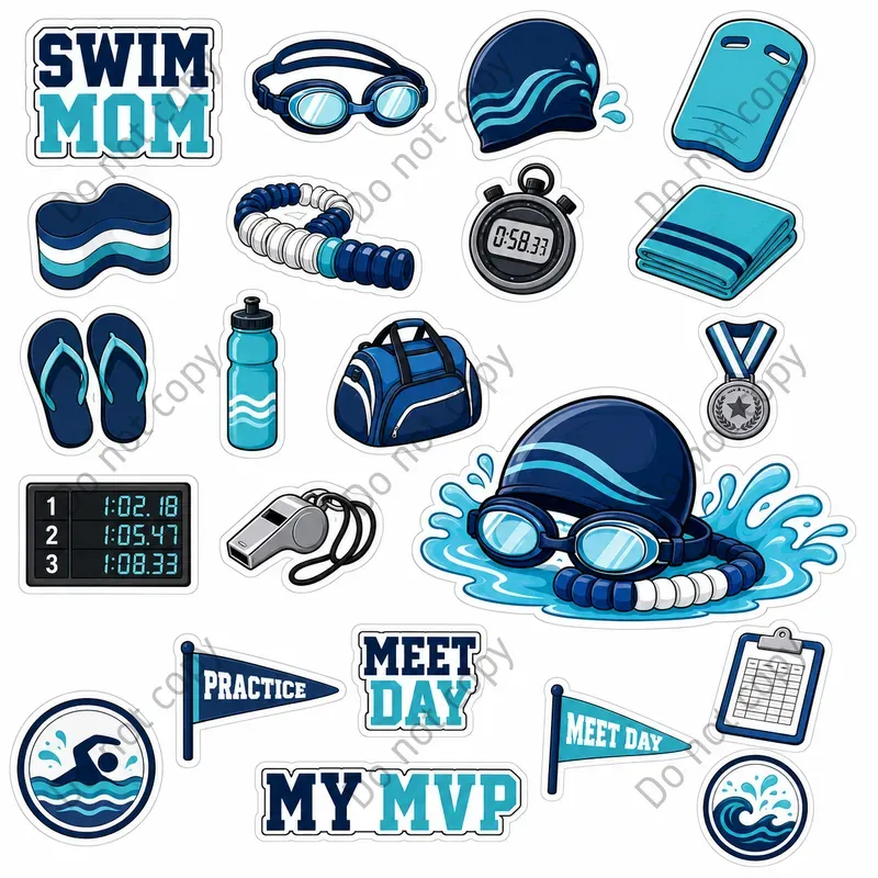 Sports Mom Sticker Sheets
