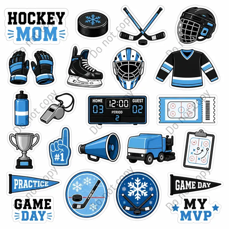 Sports Mom Sticker Sheets