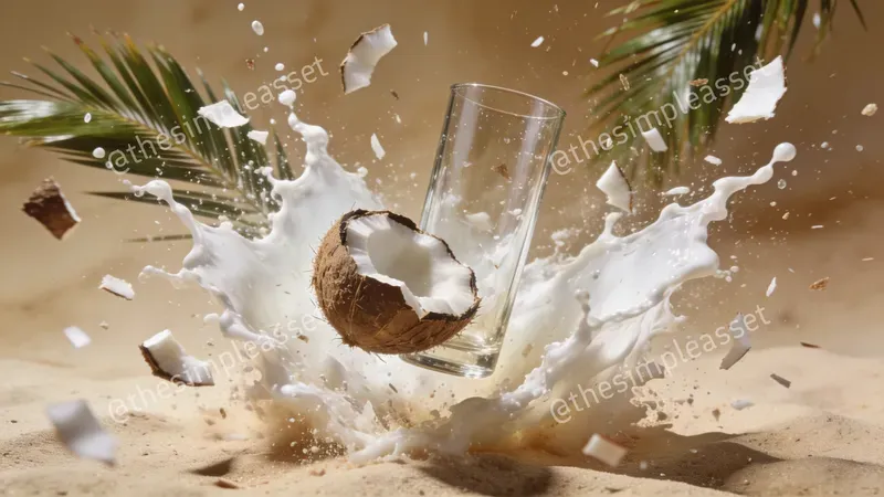 4K Liquid Splash Product Photography