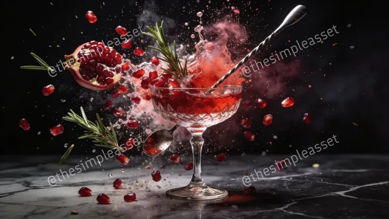 4K Liquid Splash Product Photography