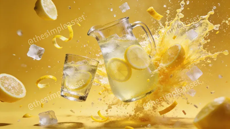4K Liquid Splash Product Photography