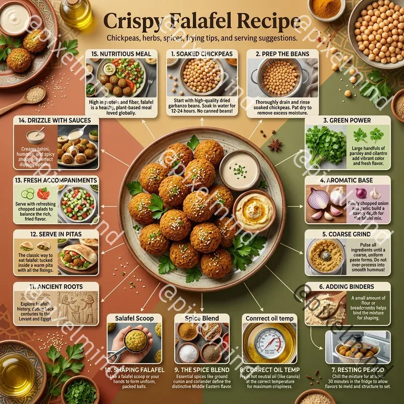 Luxury Middle Eastern Food Infographics