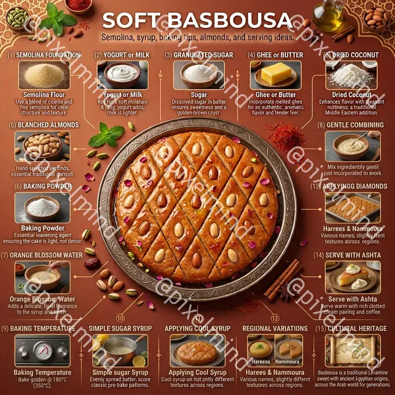 Luxury Middle Eastern Food Infographics