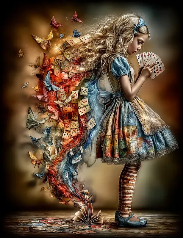 Wonderlandinspired Surreal Storybooks