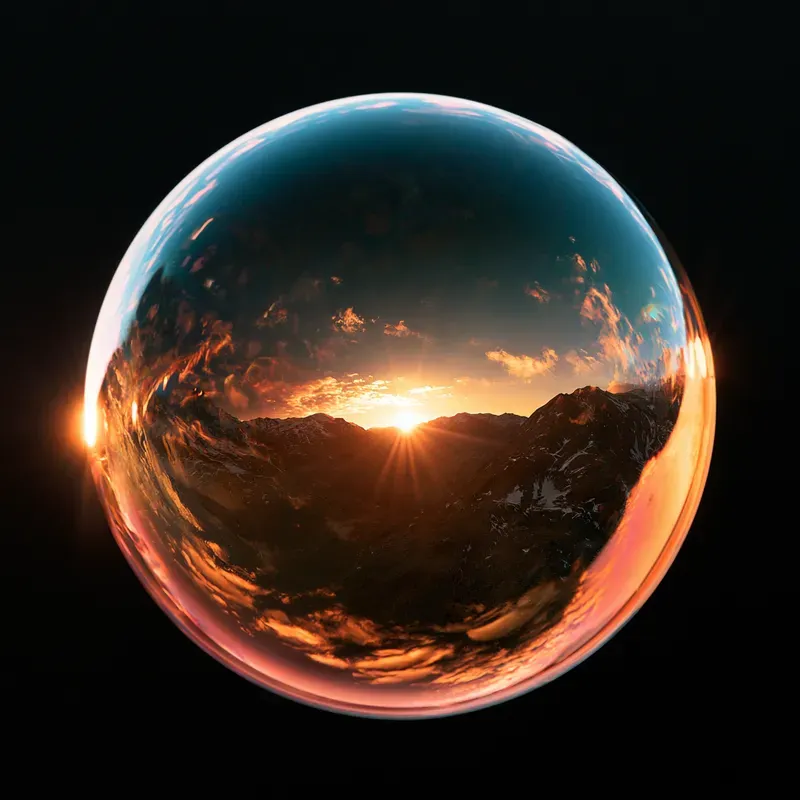 Soap Bubble World Art Generator