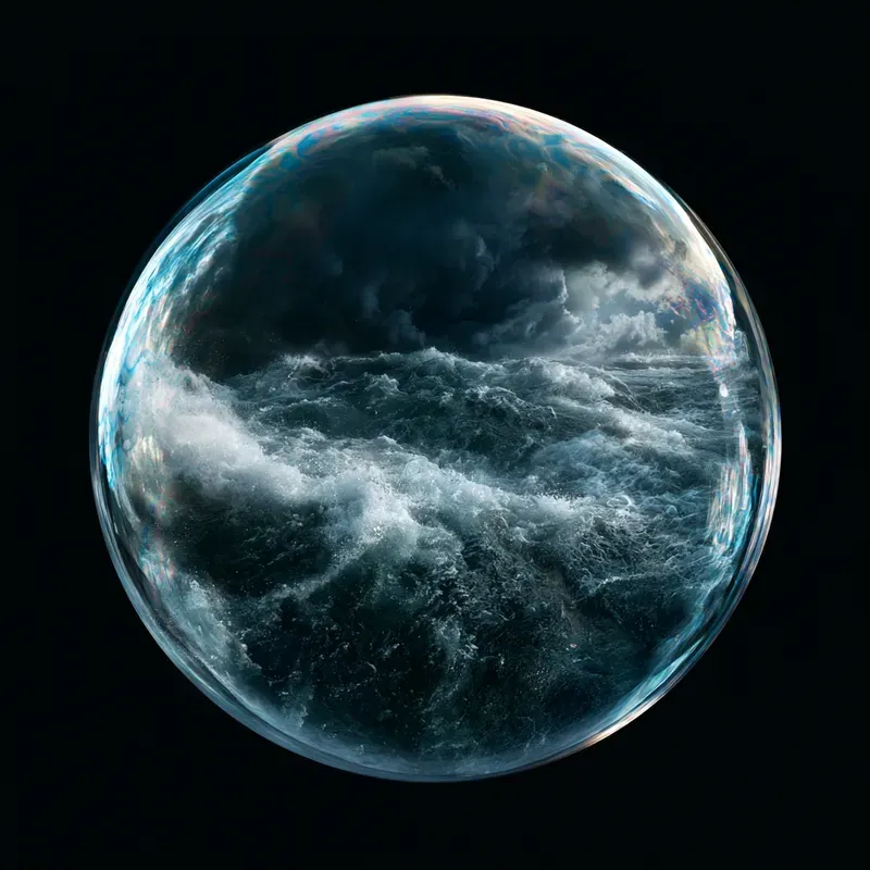 Soap Bubble World Art Generator