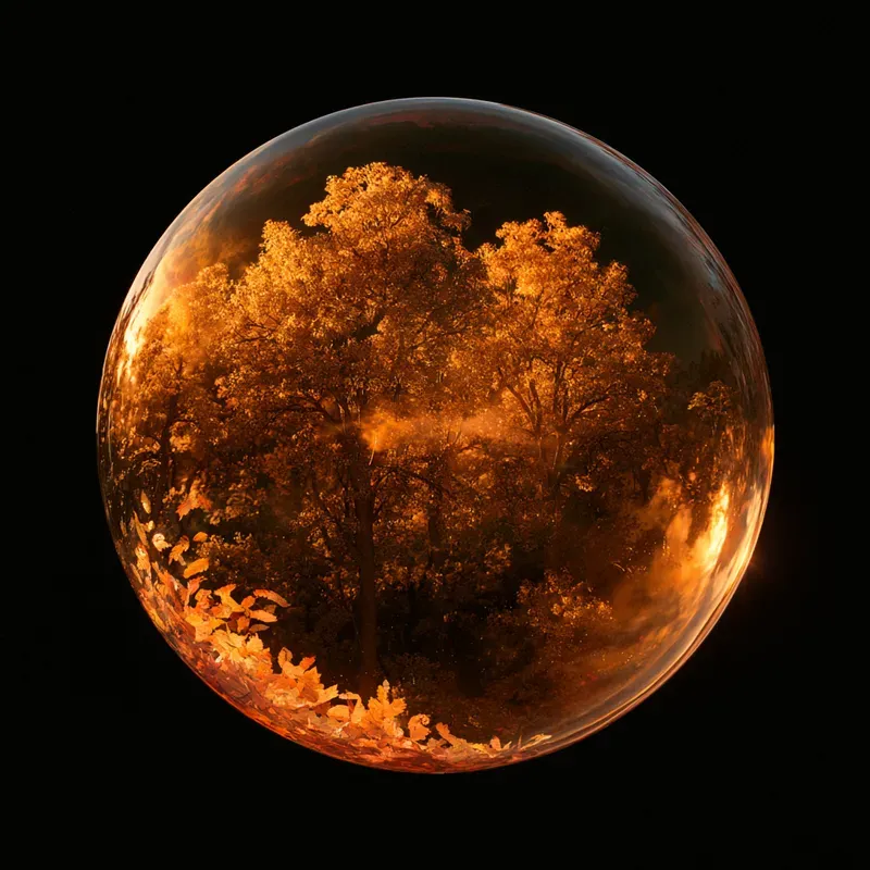 Soap Bubble World Art Generator