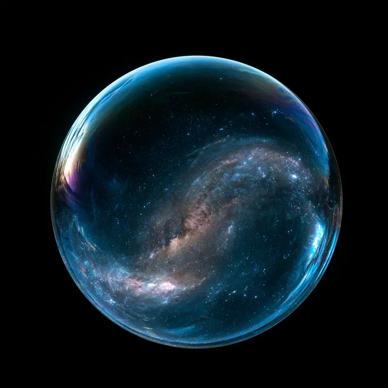 Soap Bubble World Art Generator