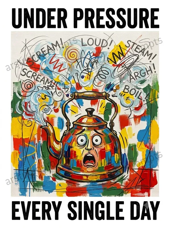 Indie Coffee Shop Kitchen Wall Art