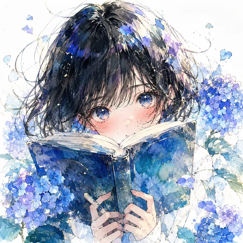Expressive Anime Watercolor Portraits