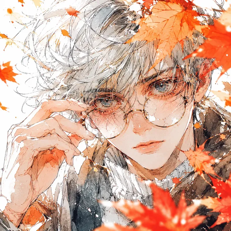Expressive Anime Watercolor Portraits