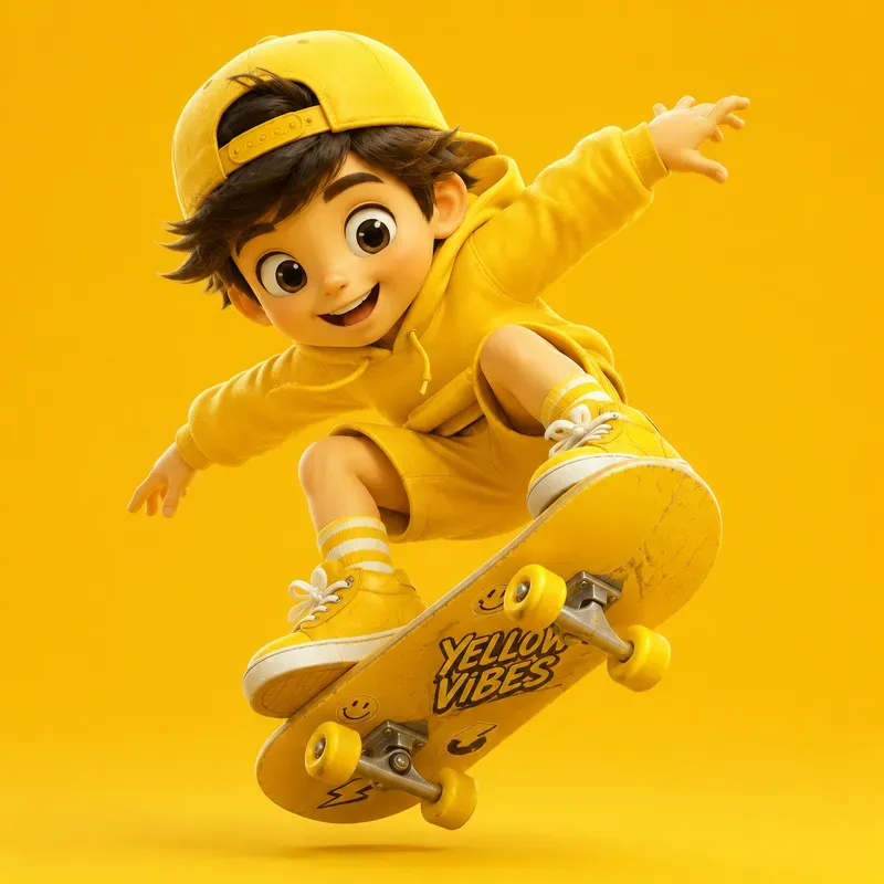 Cute 3D Toystyle Mascots