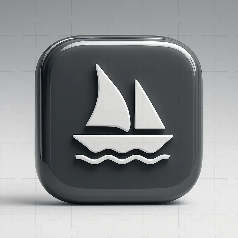 Glossy Plastic Logo Apps