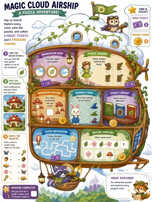 Secret Transport Activity Pages