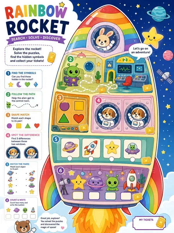 Secret Transport Activity Pages