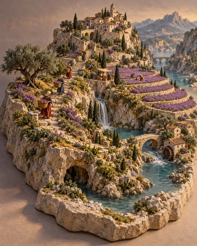 Sculpted Fantasy Terrain Stories