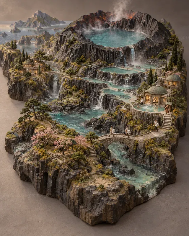 Sculpted Fantasy Terrain Stories