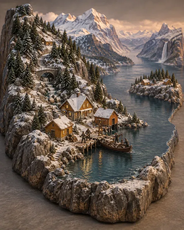 Sculpted Fantasy Terrain Stories
