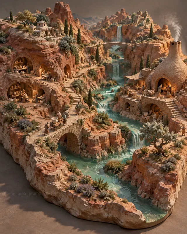 Sculpted Fantasy Terrain Stories