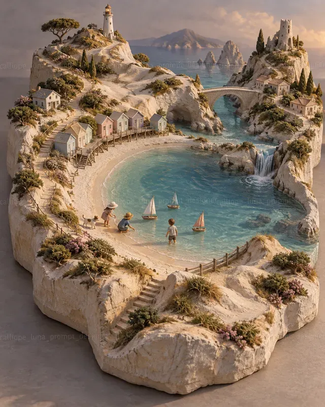 Sculpted Fantasy Terrain Stories