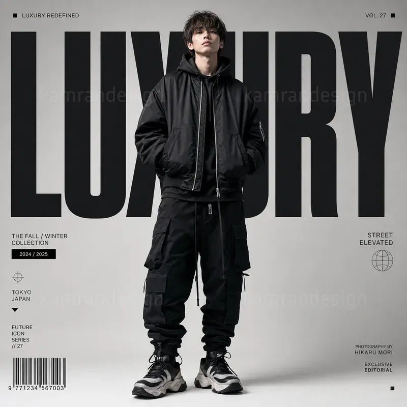 Luxury Streetwear Cover Templates