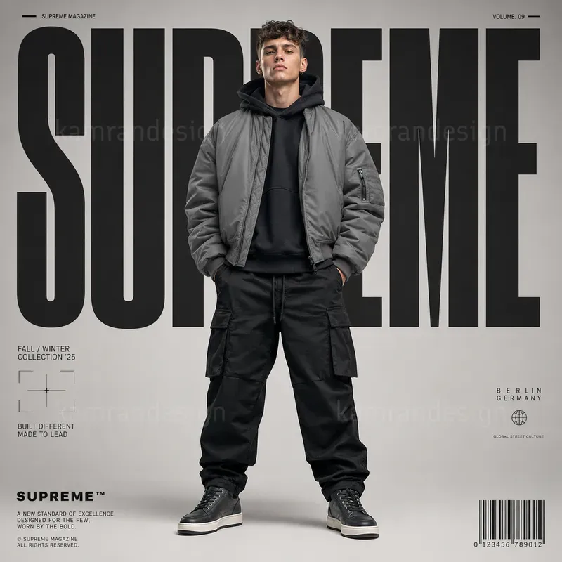 Luxury Streetwear Cover Templates