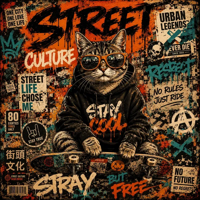 Urban Graffiti Character Generator