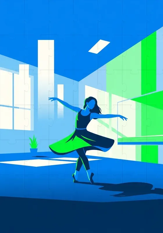Flat Minimal Motion Illustrations