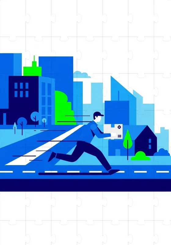 Flat Minimal Motion Illustrations