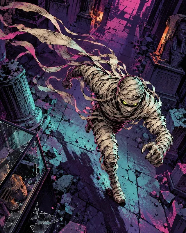 Extreme Halloween Comic Shots