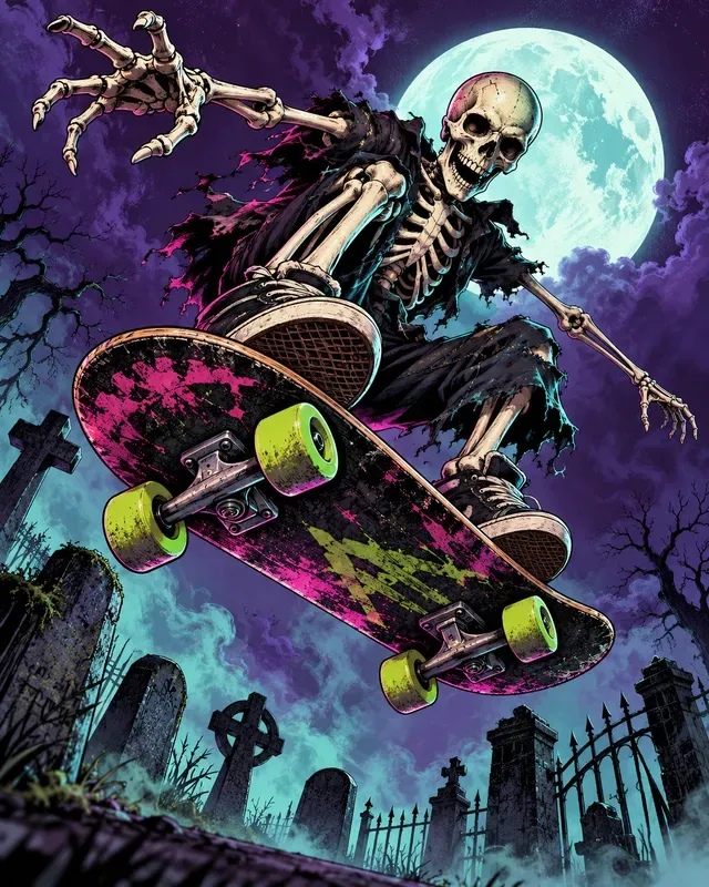 Extreme Halloween Comic Shots