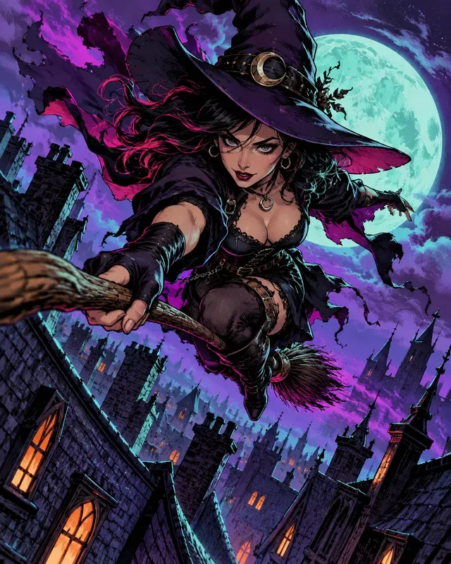 Extreme Halloween Comic Shots