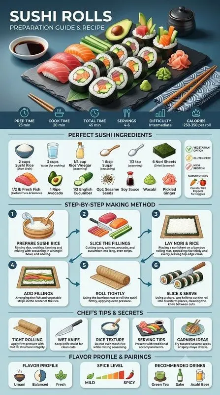 Premium Recipe Infographics
