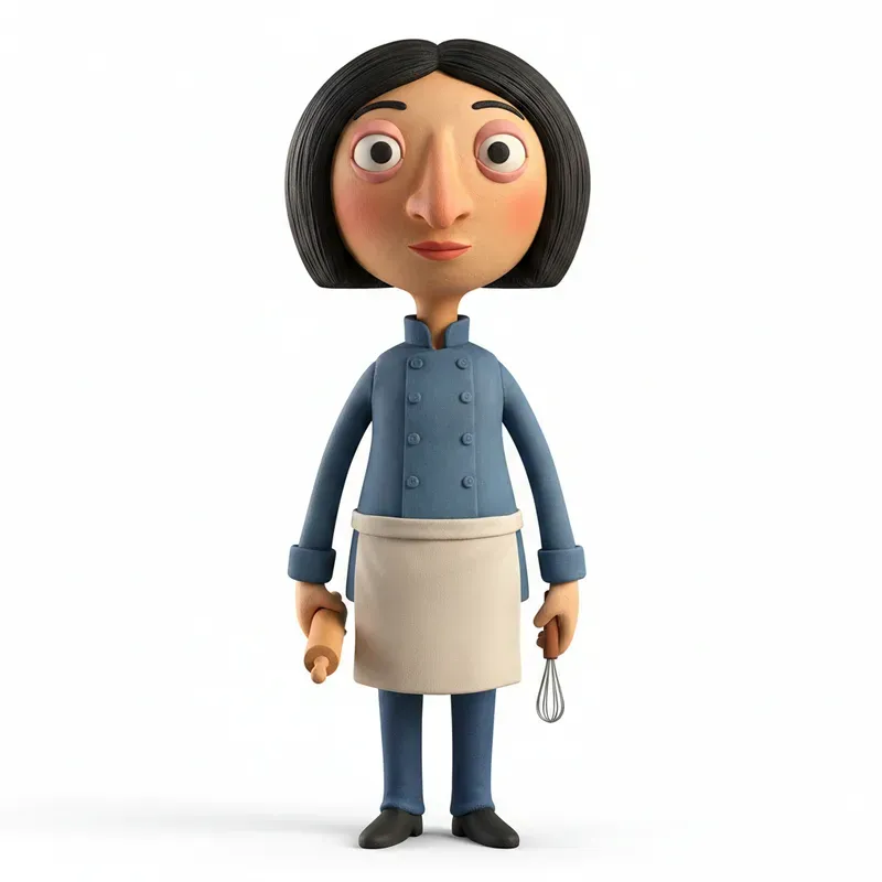 3D Stop Motionlike Characters