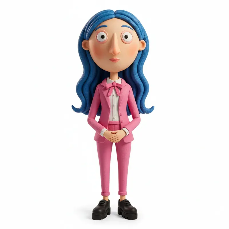 3D Stop Motionlike Characters