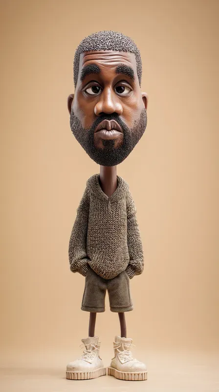 Funny Celebrity Caricatures In 3D Style