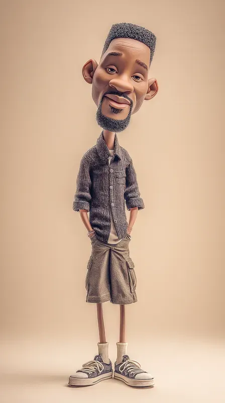 Funny Celebrity Caricatures In 3D Style