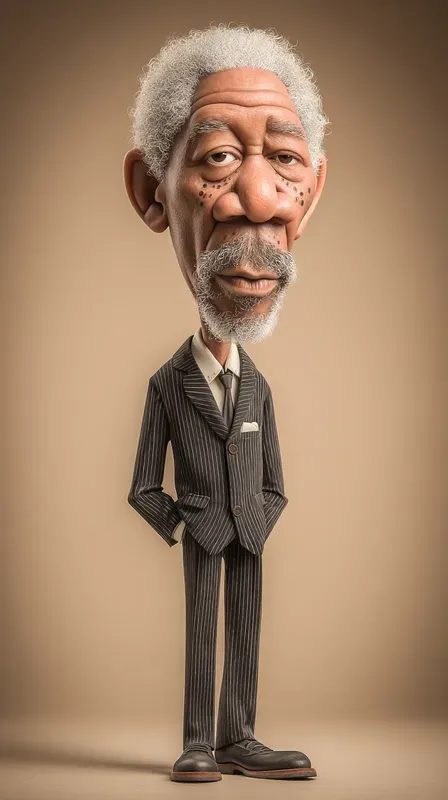Funny Celebrity Caricatures In 3D Style