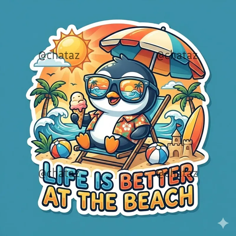 Retro Summer Sunglasses Illustrations