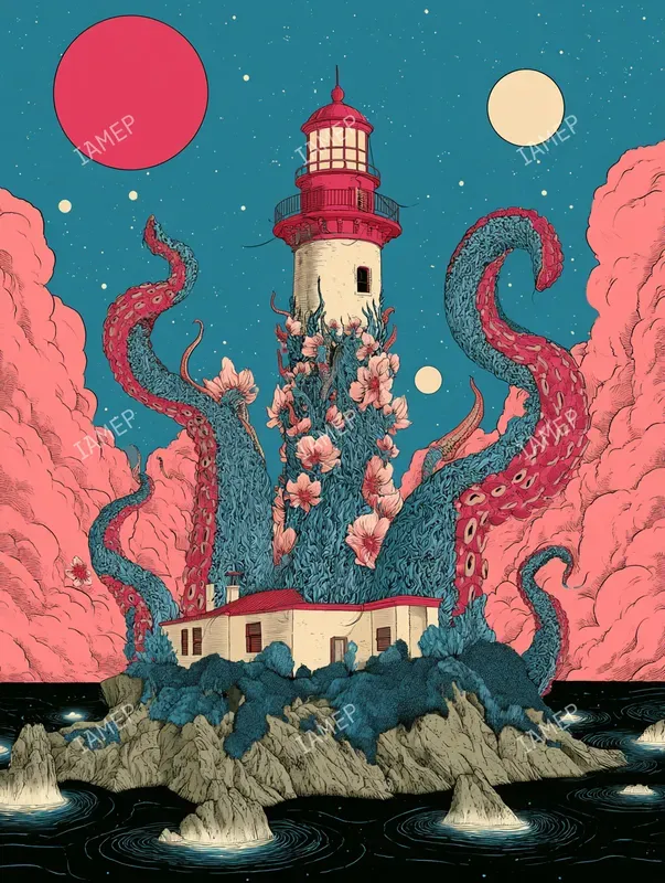 Psychedelic Fantasy Worlds