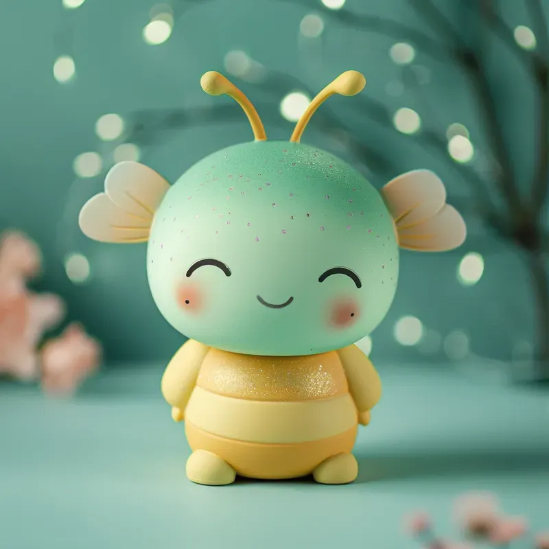Cute 3D Puffy Vinyl Character Collections