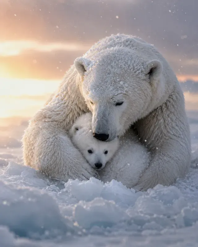 Emotional Mothers Day Animal Scenes