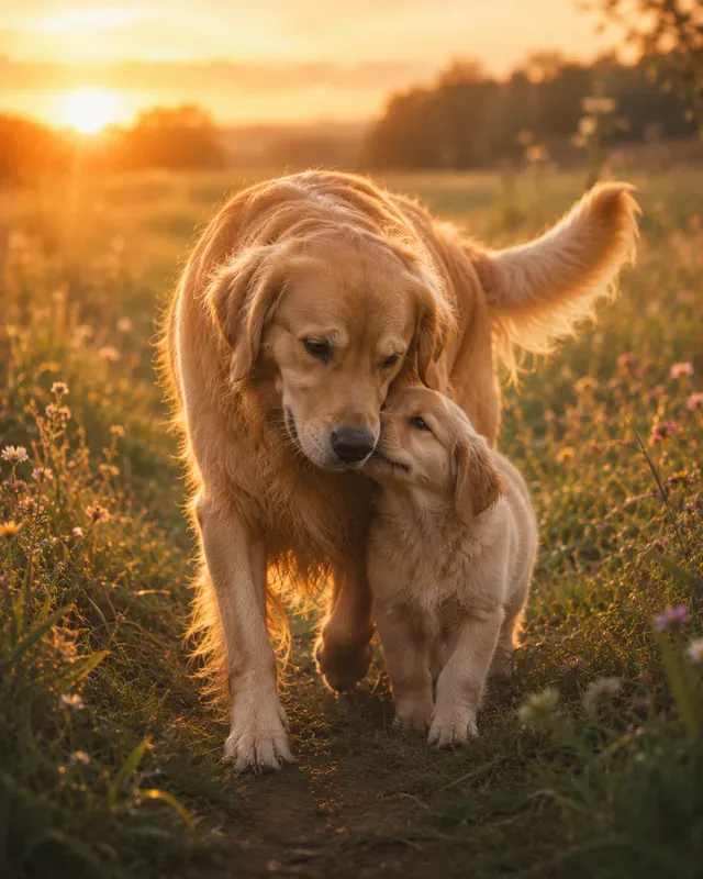 Emotional Mothers Day Animal Scenes