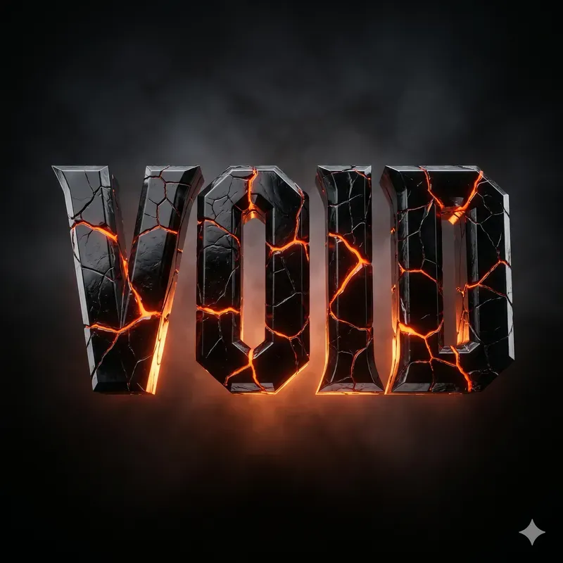 3D Typography Art